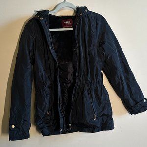 Ci Sono Navy Rain Jacket with cozy inside M